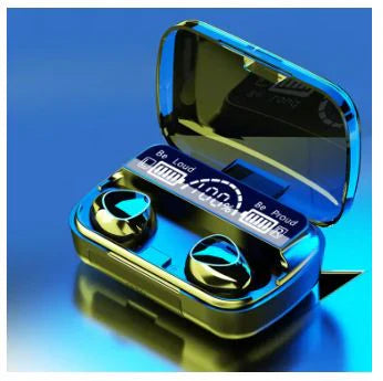 M10 TWS Wireless Earphones – Deep Bass, Smart Touch & Long Battery Life