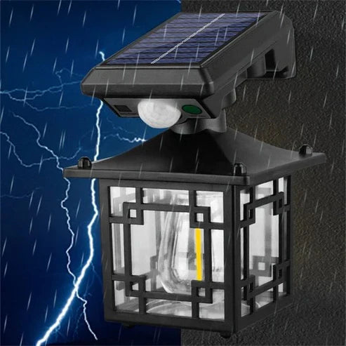 Outdoor Solar Sensor Light – Motion-Activated LED Security Lamp